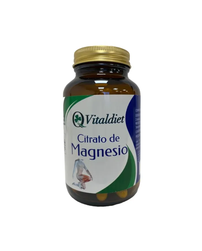 Citrato magnesio 120 cápsulas, Vitaldiet