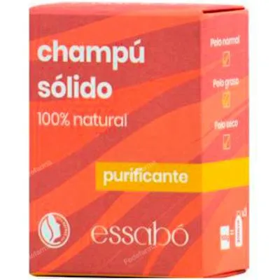 Champú solido purificante 100 g, Essabo