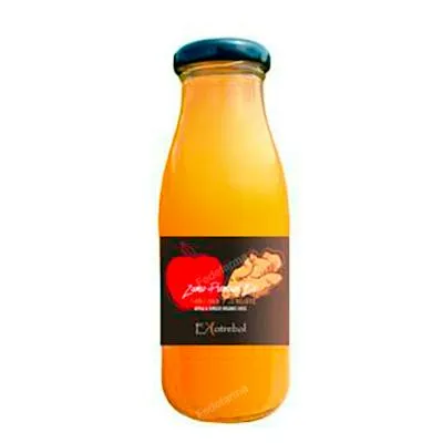 Zumo de manzana jengibre premium BIO 250 ml, Ekotrebol