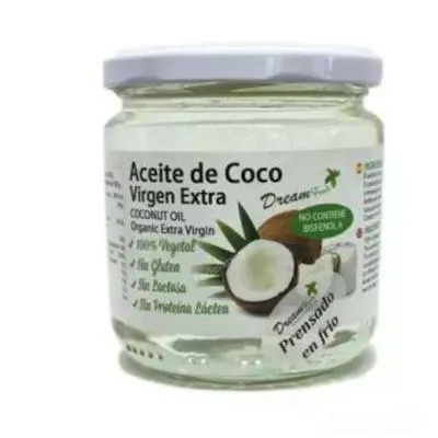 Aceite de coco extra Virgen BIO 250 g, Dream Foods