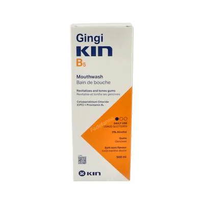 Gingikin B5/PLUS colutorio bucal diario 500 ml, Kin