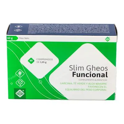 Slim funcional 60 comprimidos, Gheos
