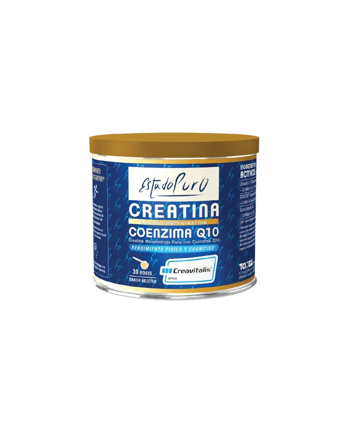Creatina coenzima q10 neutro 105.5 g, Estado Puro