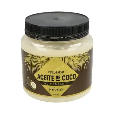 Huile de coco alimentaire 500 g, Estel-farma