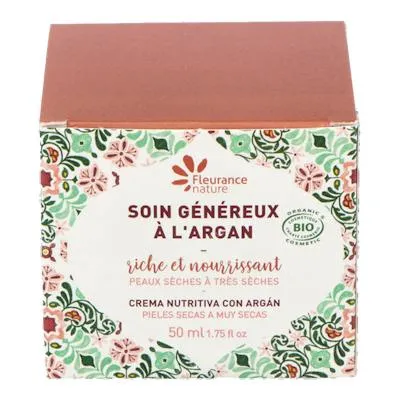 Creme nutritivo com óleo de argão BIO 50 ml, Fleurance Nature