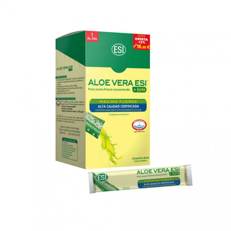 Aloe vera+forte 24.stiks esi, Esi-trepat Diet