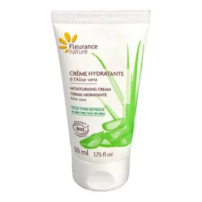 Crema hidratante con aloe vera BIO 50 ml, Fleurance Nature