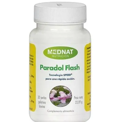 Paradol flash 30 perlas, Mednat