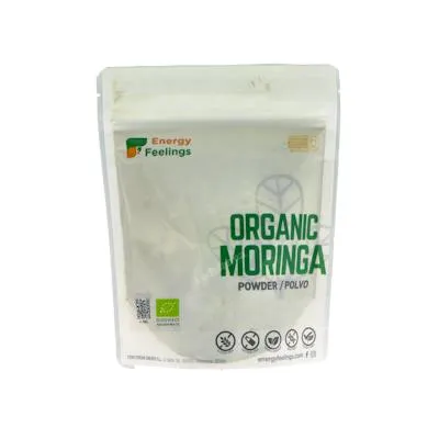 Moringa polvo sin gluten BIO 200 g, Energy Feelings