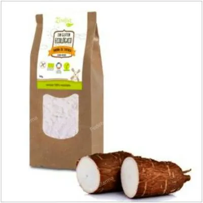 Harina de tapioca sin gluten BIO 500 g, Zealia