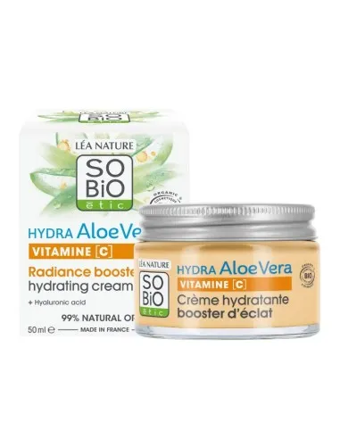 Crema radiante potenciadora hidratación sobio, SO'BiO étic