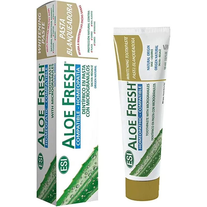 Aloe fresh dentífrico blanqueador homeopatico esi, Esi-trepat Diet