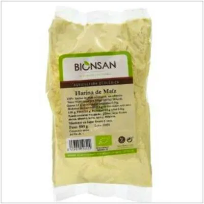 Harina de maiz BIO 500 g, Bionsan