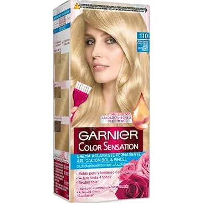 Color sensation coloracion permanente 110 rubio extra claro, Garnier