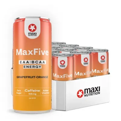 Maxfive Grapefruit-Orange 330 ml, Maxi Nutricion