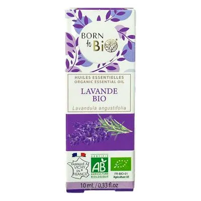 Lavanda aceite esencial orgánico BIO 10 ml, Born To Bio