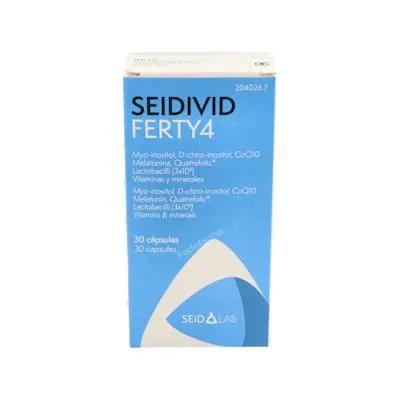Seidivid ferty 4 30 cápsulas, Seid