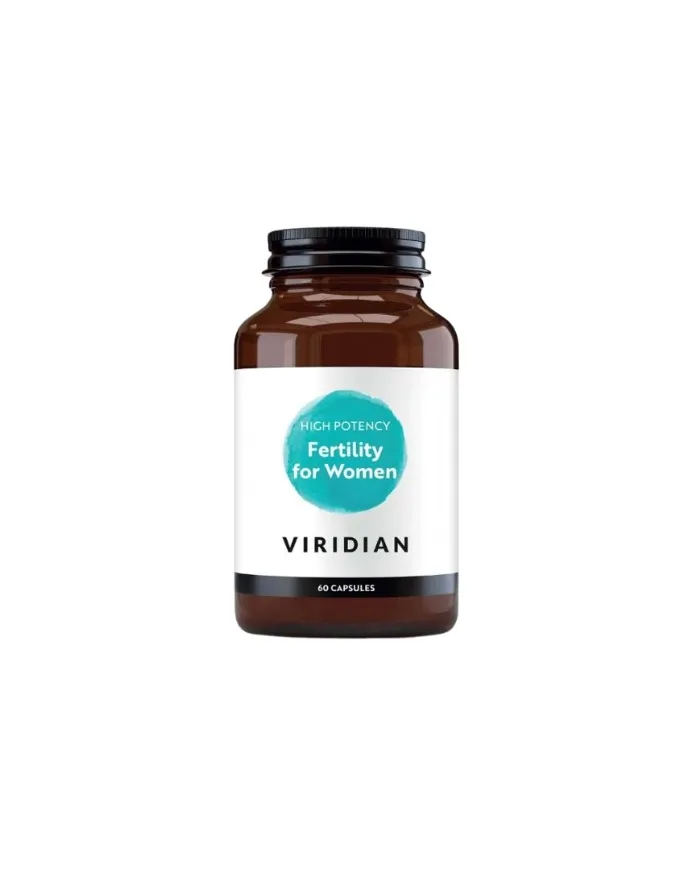Fertility for women hich potency 60 cápsulas, Viridian