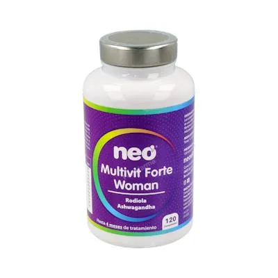 Multivit forte woman rodiola ashwagandha 120 comprimidos, Neo