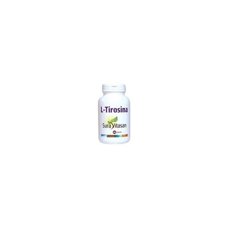 L-tirosina 500 mg 60 cápsulas, Sura Vitasan