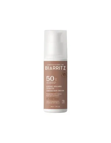 Crema viso colore dorato SPF50, Laboratoires de Biarritz
