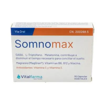 Somnomax 30 cápsulas, Vitalfarma
