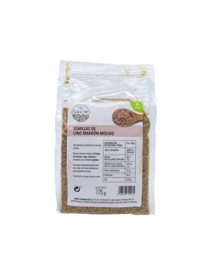 Semilla Lino Marrón Molido 175 g, Intsalim