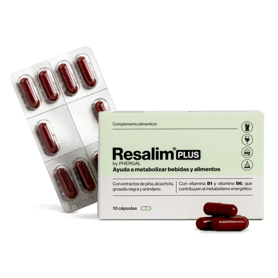 Plus 10 cápsulas, Resalim