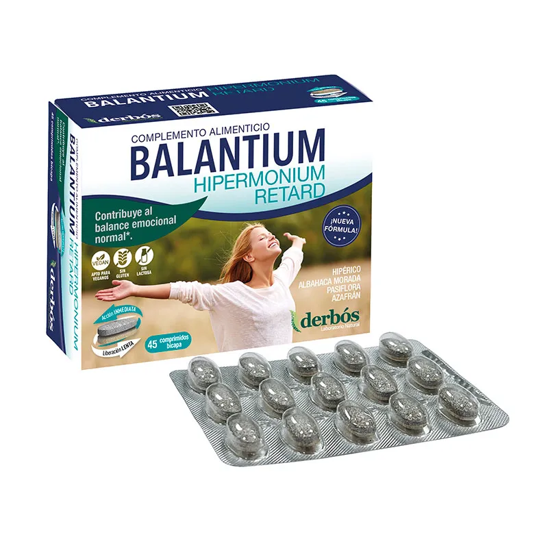 Balantium hipermonium retard 45 cápsulas, Derbos