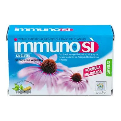 Immunosi adultos 30 cápsulas vegetales, Noefar