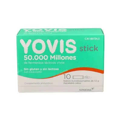 Stick bucosdisp 10 sobres, Yovis