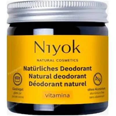 Desodorante+ antitraspirante vitamina 40 ml, Niyok