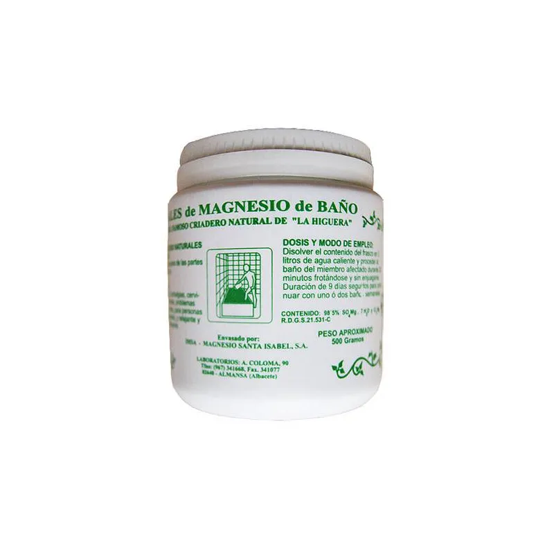 Sales magnesio 500 g, Santa Isabel