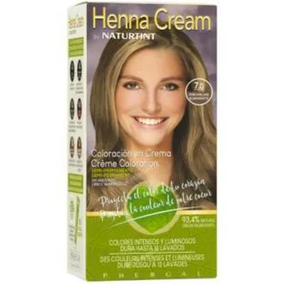 Henna cream 7.0 rubio avellana, Naturtint