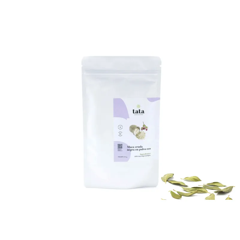 Maca negra cruda polvo BIO 200 g, Tata