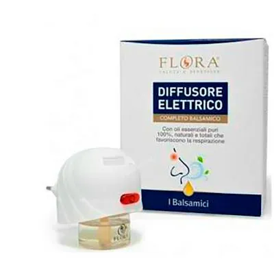 Elektrischer Diffusor balsamisch mit Nachfüllung 25 ml, Flora