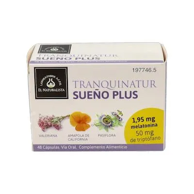 Tranquinatur sono plus 48 cápsulas, El Naturalista