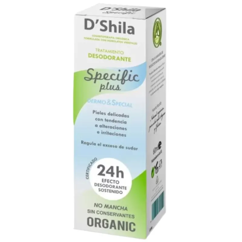Desodorante specific plus 24h dShila 60 ml, Shila