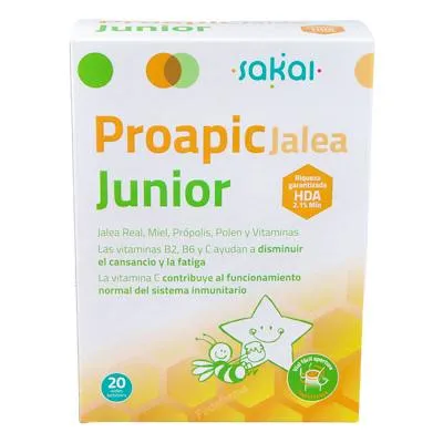 Proapic pappa reale infantil-junior 20 fiale, Sakai