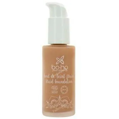 Base de maquillaje fluida 06 Caramel BIO 30 ml, Boho Green Make Up