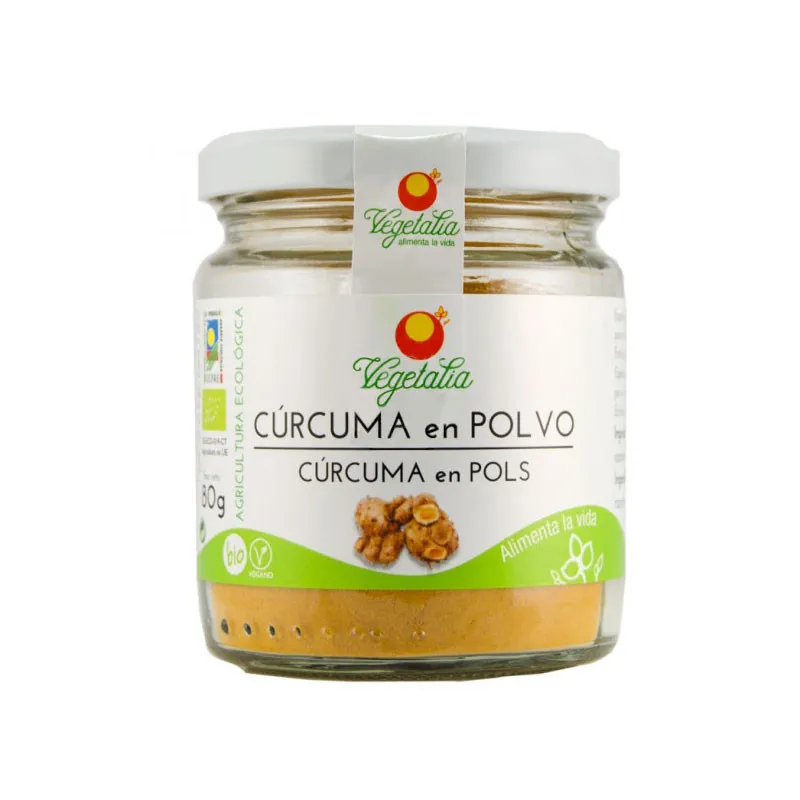 Curcuma poudre BIO 80 g, Vegetalia