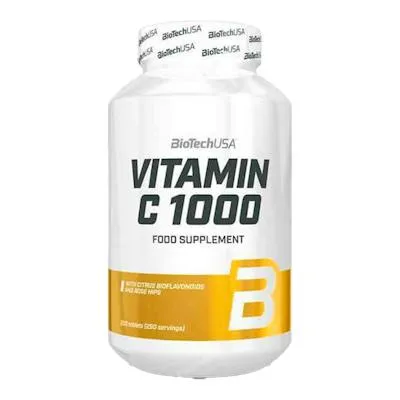 Vitamin C 1000 bioflavonoids 250 comprimidos, Biotechusa