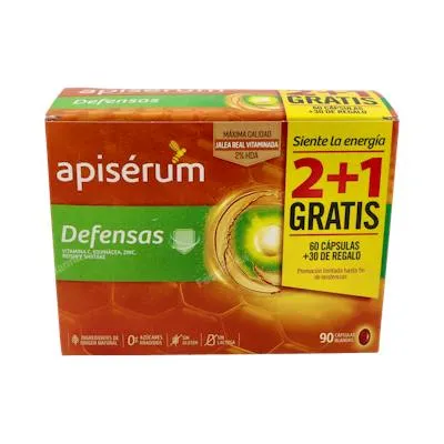 Defensas caps pack 3M, Apiserum