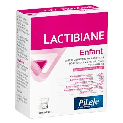 Lactibiane enfant 10 saquetas, Pileje