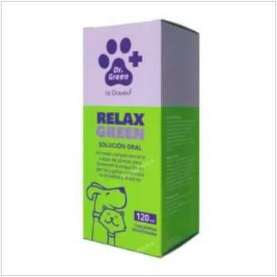 Dr. Green Veterinaria relaxgreen perros y gatos 120 ml, Dr. Green Vet