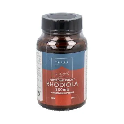 Rhodiola 300 mg 50 cápsulas vegetales, Terranova
