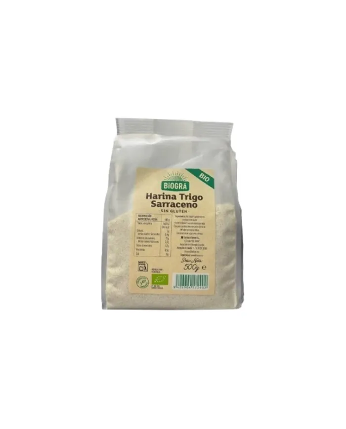 Harina trigo sarraceno biogra BIO 500 g, Biográ