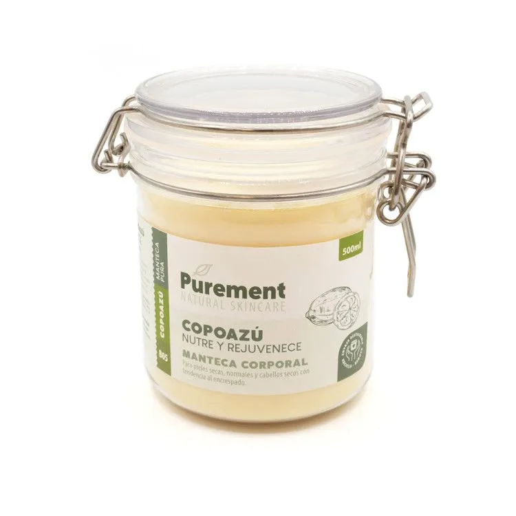 Manteca Corporal Natural de Copoazú 500 ml, Purement