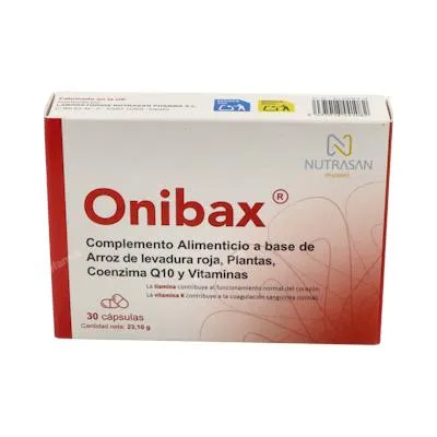 Onibax 30 cápsulas, Nutrasan