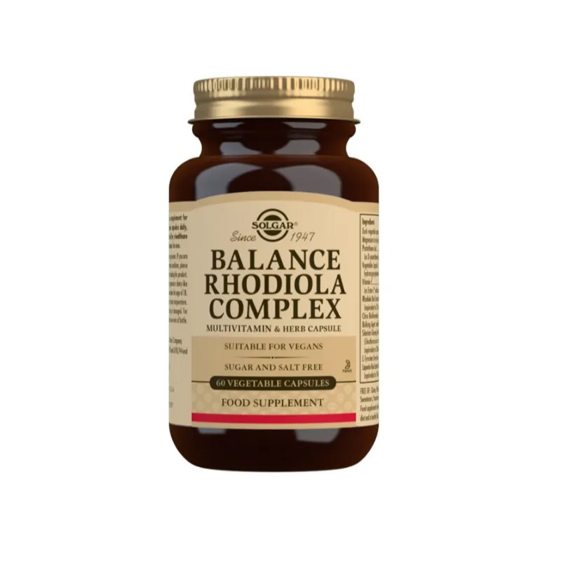 Rhodiola complex balance 60 capsules, Solgar